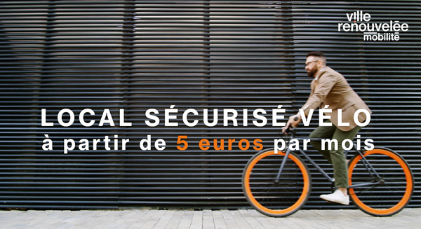 Local sécurisé pour votre vélo