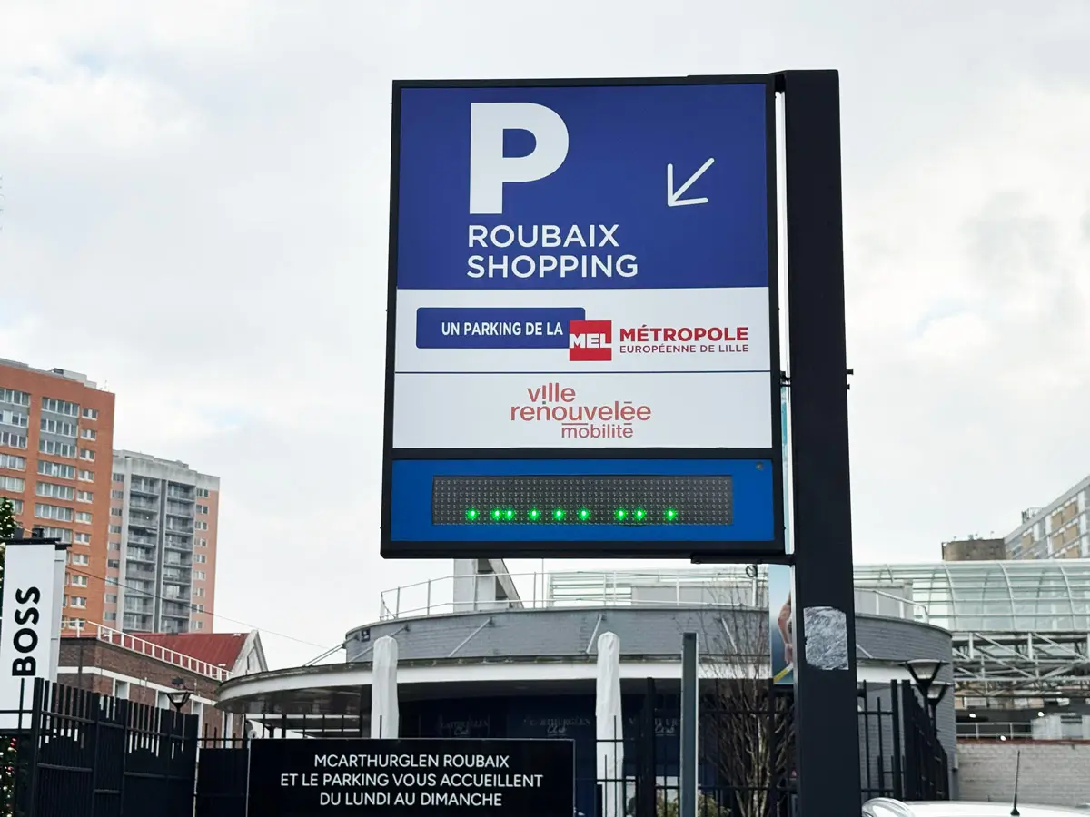 Trois parkings de Roubaix changent de nom